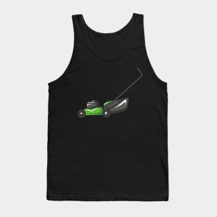 Lawn Mower Gardener Tank Top